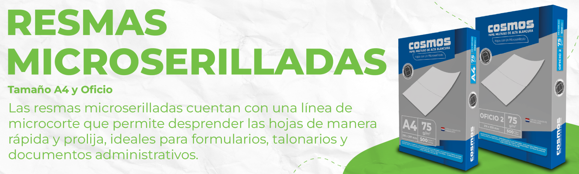 RESMAS MICROSERILLADAS